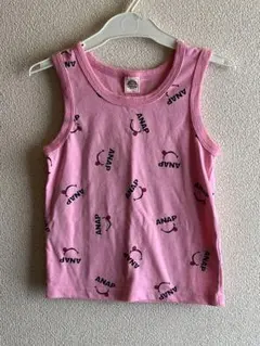 ANAP ピンク ノースリーブタンクトップ