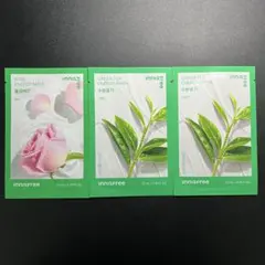 イニスフリー シートマスク GREEN TEA ROSE 3枚セットのサムネイル