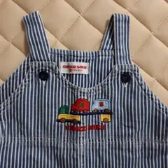 チエコサク　ミキハウス オーバーオール 90　ロンパース