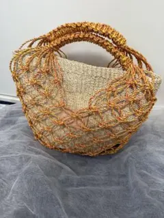 beautiful people】　abaca twist bag Sサイズのサムネイル