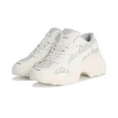 PUMA ウィメンズ パルサー ウェッジ モノグラム スニーカー 23.5