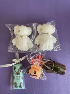 5点　ミニタオル　タオルハンカチ　セット