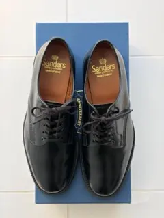 SANDERS サンダース 2246B オフィサーシューズ UK5.5 箱付