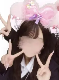 ディズニー ミニー カチューシャ ピンク イヤリング リボン