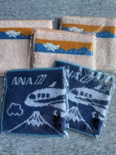 お値下げ致しました。 新品 ANA ハーフタオル　JAL今治　ハンカチ