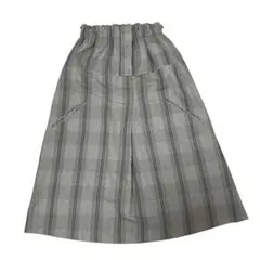 アーバンリサーチ購入redseam ストライプ グレー ロングスカート