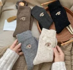 モコモコ靴下 レディース