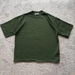 美品 ビッグサイズTシャツ ヘビーウエイト XL グリーン INHERITのサムネイル