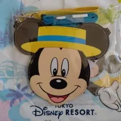 ディズニーリゾート バケーションパッケージ特典 パスケース ミッキーフェイス