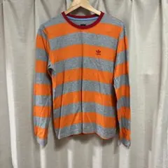 美品　adidas orijinals 長袖　Tシャツ カットソー　ボーダーのサムネイル