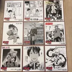 ジャンプフェスタ 特典 ミニ色紙