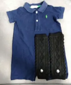 ポロ　ラルフローレン　ロンパース＆レッグウォーマー
