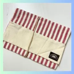 新品　タブレットケース　ブックカバー　本　手帳　小物　レッド　ストライプ