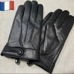 フランス軍直輸入極上品本羊革一枚革　軍用革手袋　9000円の品スマホ対応　新品