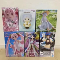 美少女系プライズフィギュア 初音ミク・葬送のフリーレン・薬屋のひとりごと