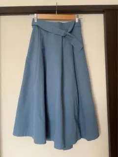 BABYLON ブルー フレアスカート