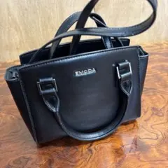 EMODA ブラック ハンドバッグ　0219k12