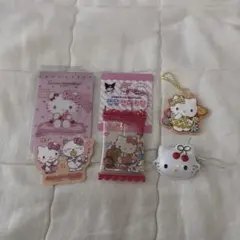 ハローキティ ストラップ 4点セット - メルカリ