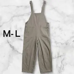 2294: ラグマシーン サロペット オーバーオール MＬ カーキ カジュアル