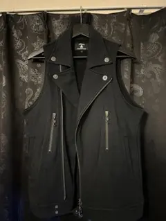 Roen × semantic designライダースベスト サイズLのサムネイル