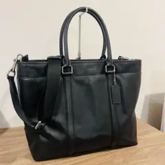 【美品】 COACH メトロポリタン ビジネスバッグ トート 2way