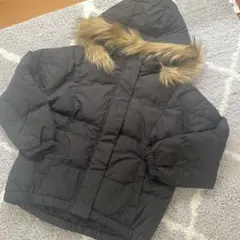 GU ダウンコート フード付き