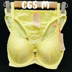 C65 トリンプ デイジーレース 夢みるブラ ブラ＆ショーツセット #4