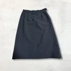 黒 膝丈スカート Aライン フォーマル オフィス 11号　通勤　学校行事