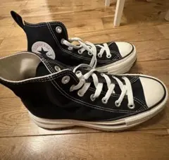 Converse All Star ブラック 厚底スニーカー