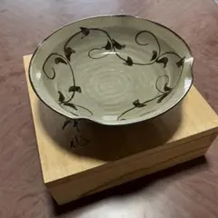セラミック藍 乾山の四季大鉢 金絵付け皿 大皿 - メルカリ
