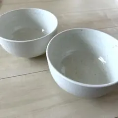 【最終値下げ】ニトリ＊どんぶり2個セット 白のサムネイル