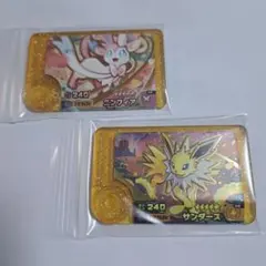 ポケモンフレンダ ベストタッグ4弾 レガシーピック　ニンフィア　サンダース