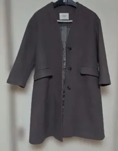 美品　SLOBE イエナ　ウール グレー コート