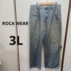 ROCA WEAR ライトブルーデニムパンツ 36のサムネイル