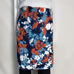 SWAMP TOURS スワンプツアーズ 花柄スカート 3 ゴルフ ネイビー