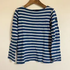 FITHフィス ボーダー長袖Tシャツ ロンT キッズ120cm