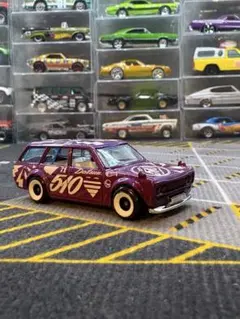 Hot Wheels Datsun 510 Wagon パープルのサムネイル