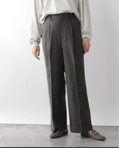 最終値下げ！グローバルワーク　ウツクシルエットワイドパンツ　M