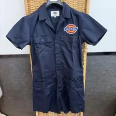 Dickies ショートスリーブ つなぎ ネイビー S 作業着のサムネイル