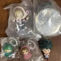 ヒロアカ ガチャガチャ 緑谷出久 麗日お茶子 マスコット めじるしアクセサリー