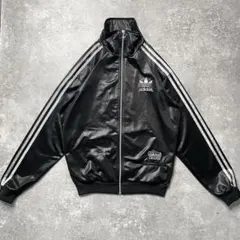 【激渋 EU限定 adidas Chile 62 レザー調トラックジャケット】