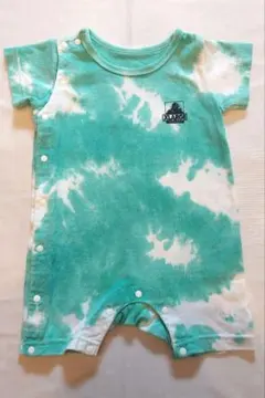 60～70サイズ　XLARGE LITTLE タイダイ　ロンパースのサムネイル