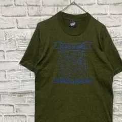 USA製90sヴィンテージTシャツ！シングルステッチブラック古着M 0713