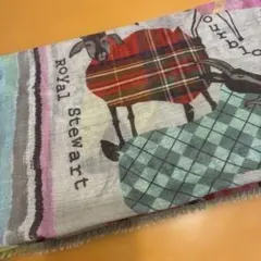 Royal Stewart 羊柄 ストール