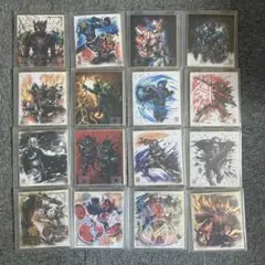仮面ライダー　色紙art3 16枚セット