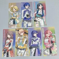 プロセカ 5周年記念フェア アニメイト特典 クリアしおり 7枚