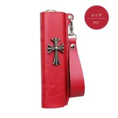 大人気色★アイコスIQOS/イルマone/イルマi/収納ケース/レザーカバー/赤