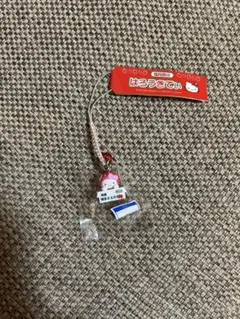早い者勝ち！ハローキティ 福岡限定 博多とよのか ストラップ いちご