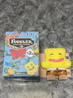 ★ファグラー キーチェーン スポンジボブ フロッキー素材★