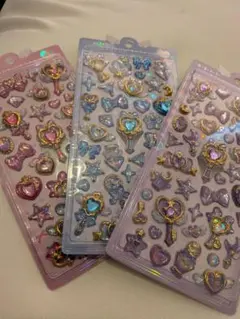 国内正規品 ボンボンドロップシール マジカル3色シール 3枚セット